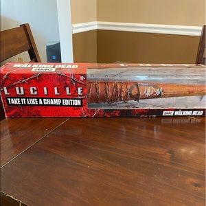 The Walking Dead autographed “Lucille” bat